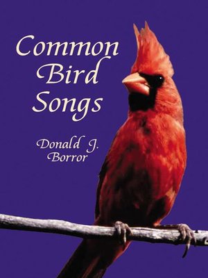 cover image of Common Bird Songs